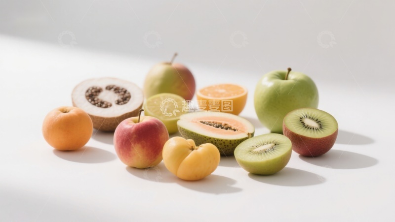 高清大图下载【趣麦麦图】新鲜水果集合展示
