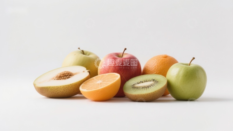 高清大图下载【趣麦麦图】新鲜水果组合展示