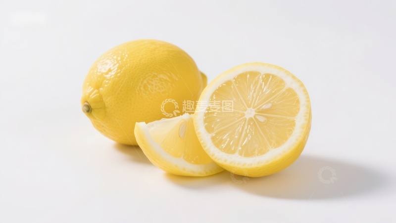 高清大图下载【趣麦麦图】新鲜柠檬切片展示