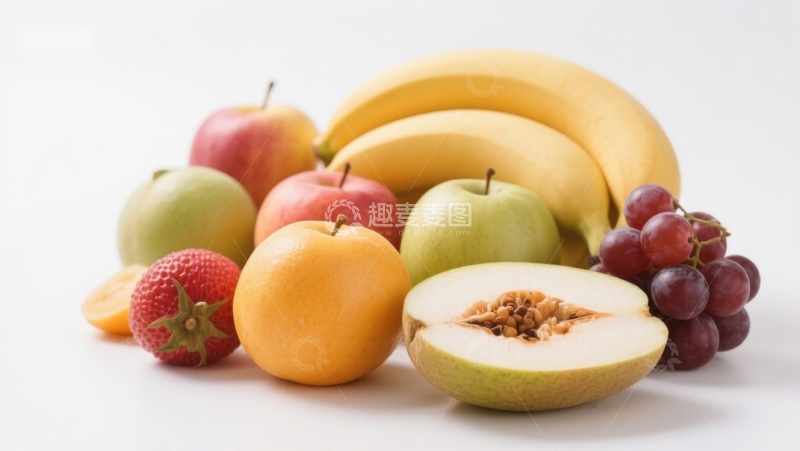 高清大图下载【趣麦麦图】新鲜水果组合展示