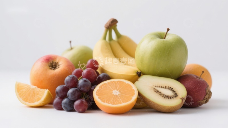 高清大图下载【趣麦麦图】新鲜水果组合展示
