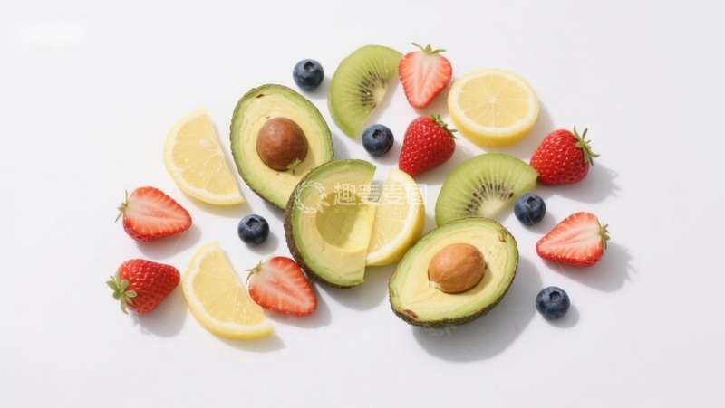 高清大图下载【趣麦麦图】新鲜水果切片组合