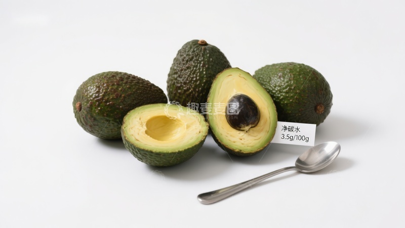 高清大图下载【趣麦麦图】新鲜牛油果与标签展示