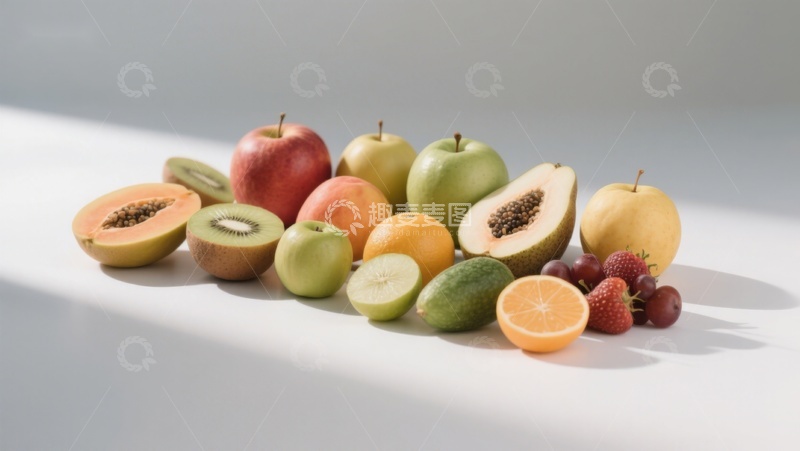 高清大图下载【趣麦麦图】新鲜水果集合展示