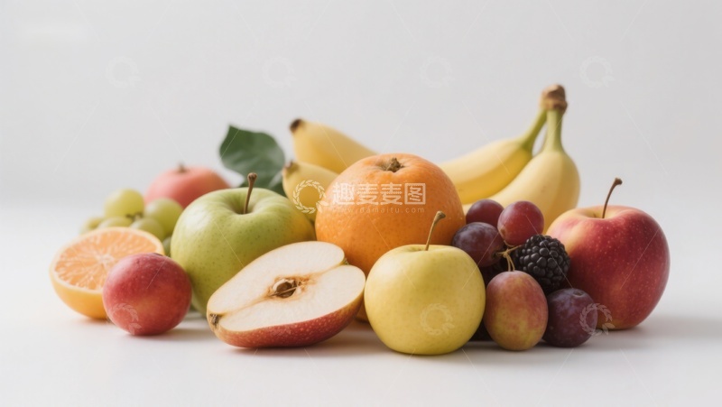 高清大图下载【趣麦麦图】新鲜水果集合展示