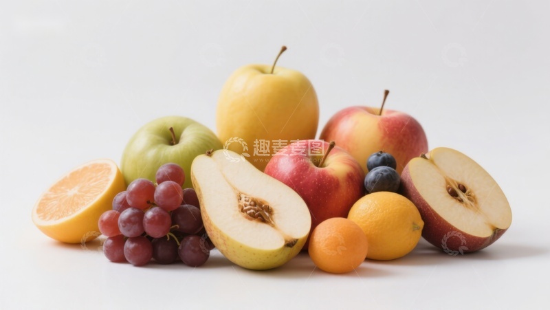 高清大图下载【趣麦麦图】新鲜水果组合展示
