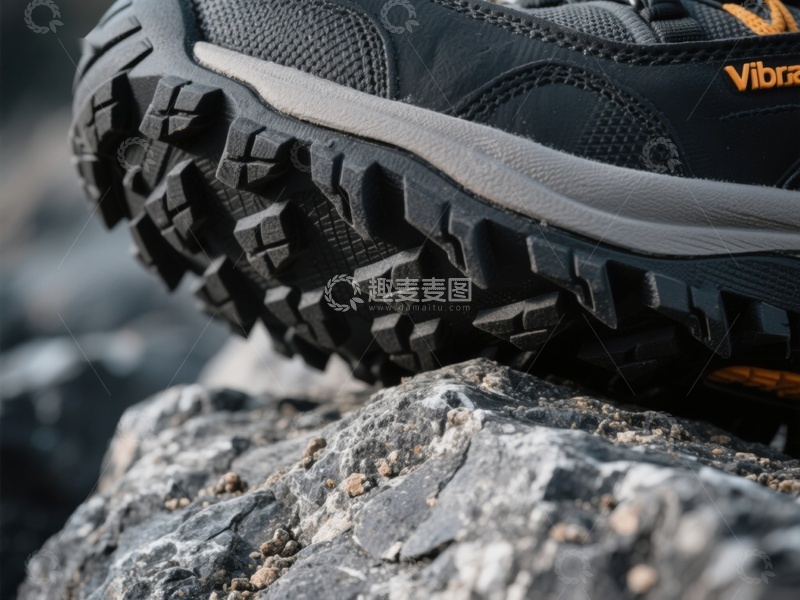 高清大图下载【趣麦麦图】户外徒步鞋特写