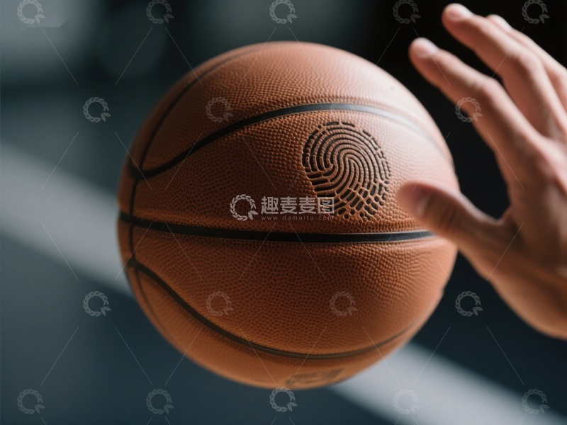 高清大图下载【趣麦麦图】篮球飞向手掌的瞬间