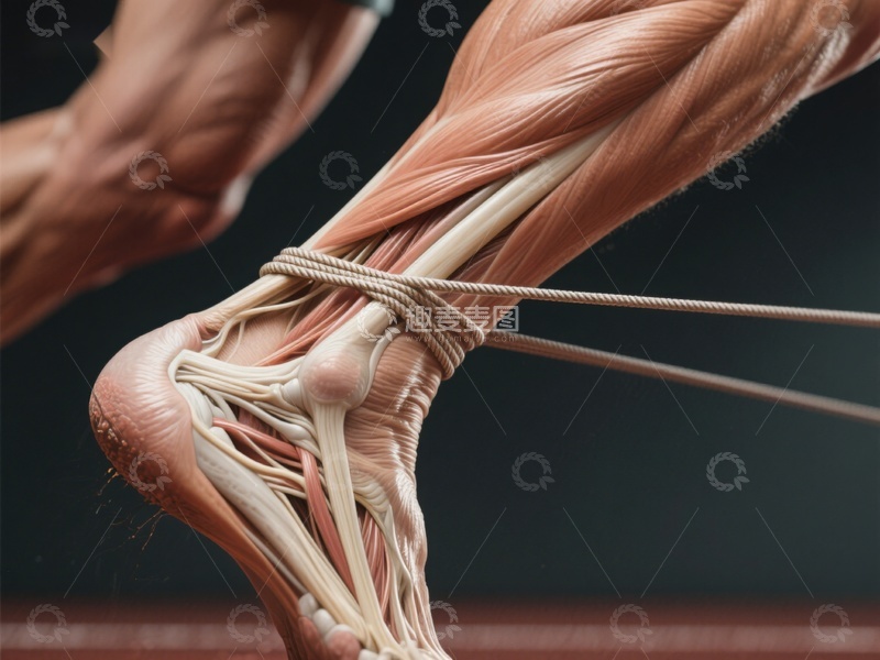 高清大图下载【趣麦麦图】肌肉解剖与弹力绳训练