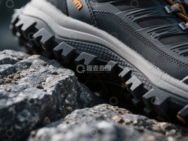 高清大图下载【趣麦麦图】户外徒步鞋特写