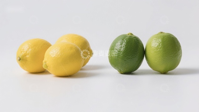 柠檬与青柠的对比