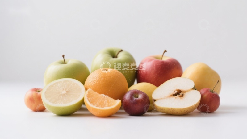 高清大图下载【趣麦麦图】新鲜水果组合展示