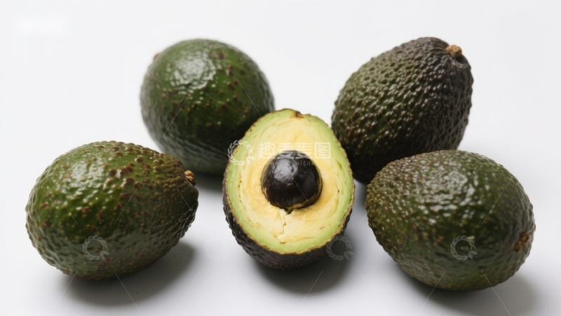 高清大图下载【趣麦麦图】新鲜牛油果展示