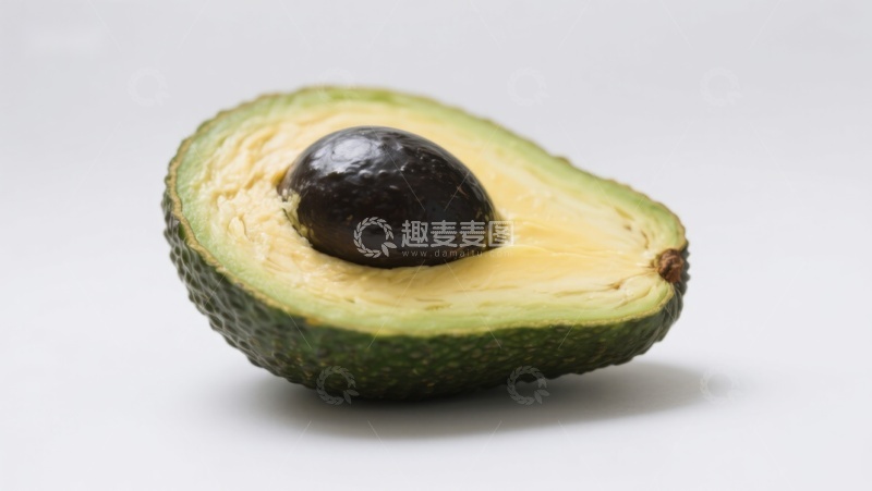 高清大图下载【趣麦麦图】新鲜切开的牛油果