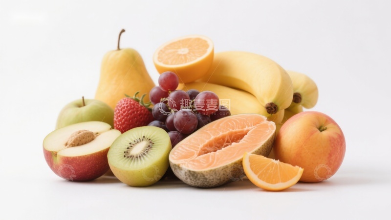 高清大图下载【趣麦麦图】新鲜水果组合展示
