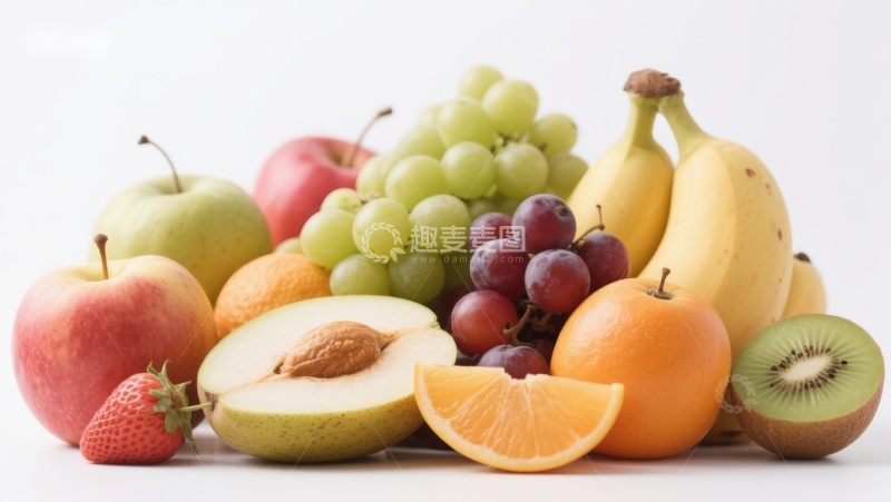 高清大图下载【趣麦麦图】新鲜水果组合展示