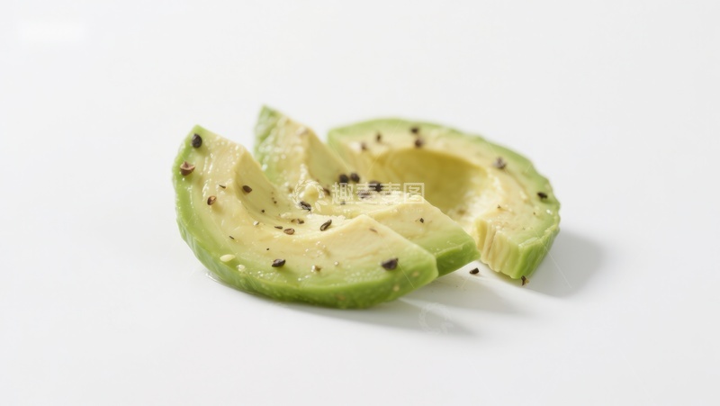 高清大图下载【趣麦麦图】切片牛油果撒上黑胡椒
