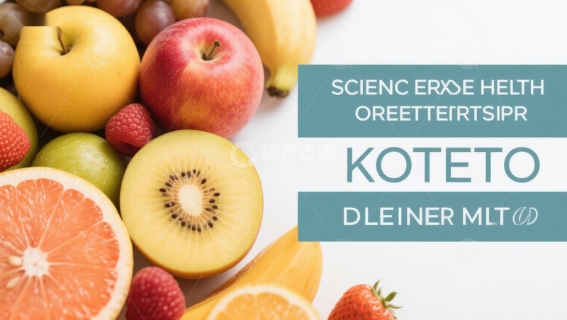 高清大图下载【趣麦麦图】新鲜水果与健康科学主题图