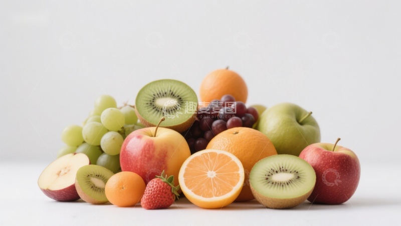 高清大图下载【趣麦麦图】新鲜水果组合展示