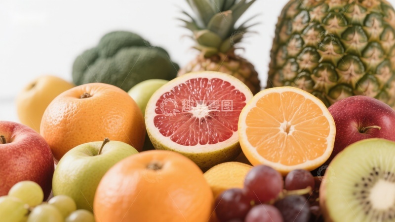 高清大图下载【趣麦麦图】新鲜水果集合展示