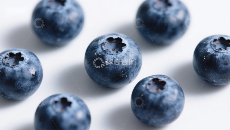 高清大图下载【趣麦麦图】新鲜蓝莓特写