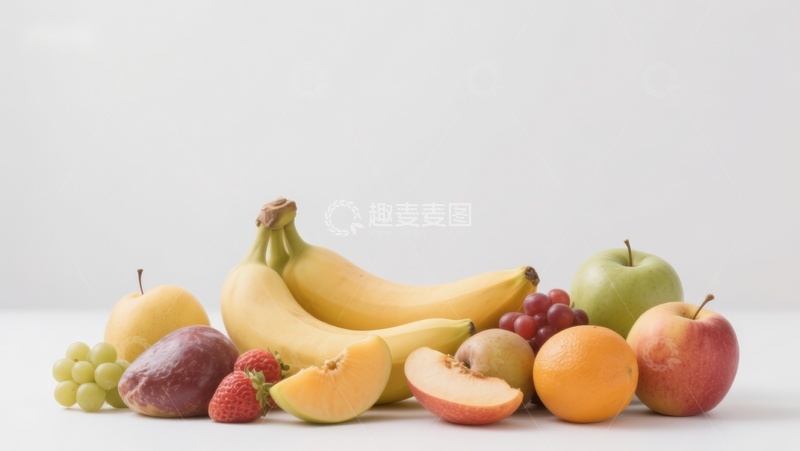 高清大图下载【趣麦麦图】新鲜水果组合展示