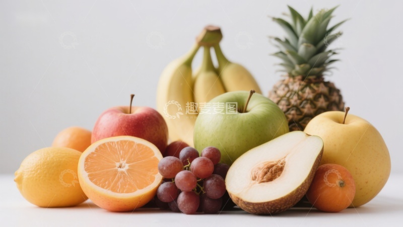 高清大图下载【趣麦麦图】新鲜水果组合展示