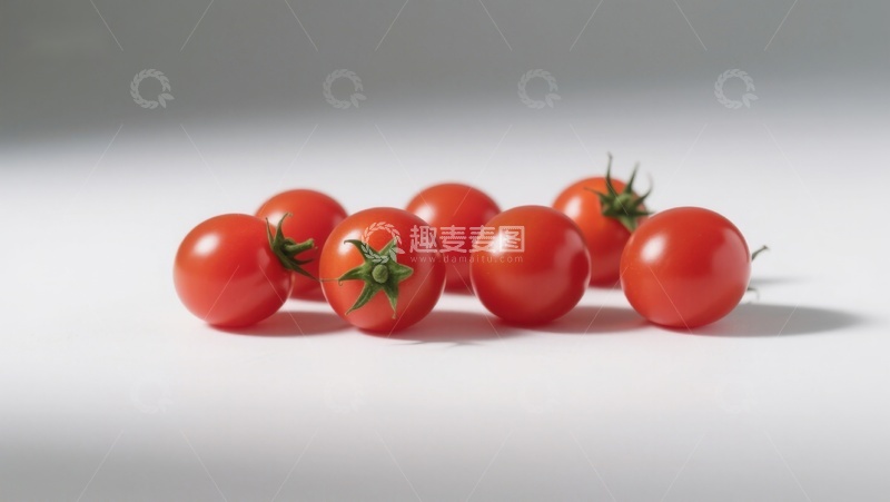 高清大图下载【趣麦麦图】新鲜樱桃番茄静物摄影