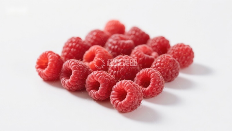 高清大图下载【趣麦麦图】新鲜红莓堆叠特写