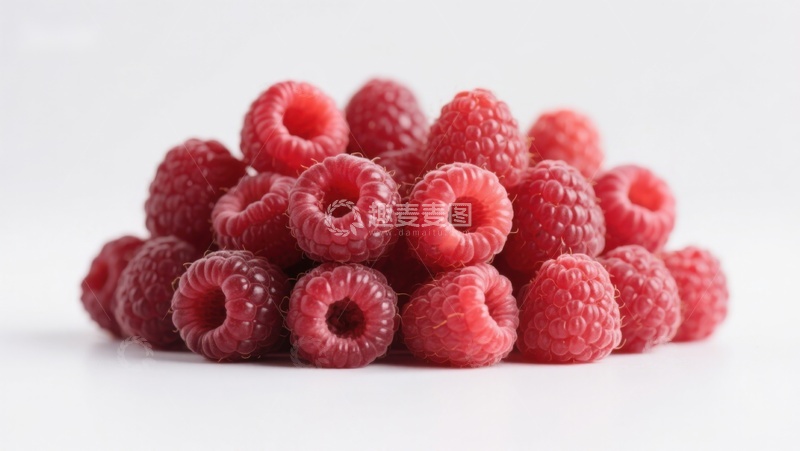 高清大图下载【趣麦麦图】新鲜红莓堆叠特写