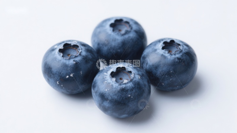 高清大图下载【趣麦麦图】新鲜蓝莓特写