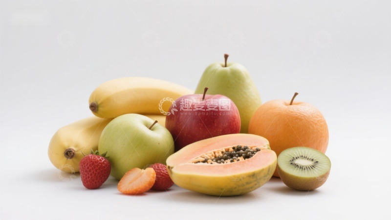 高清大图下载【趣麦麦图】新鲜水果组合展示