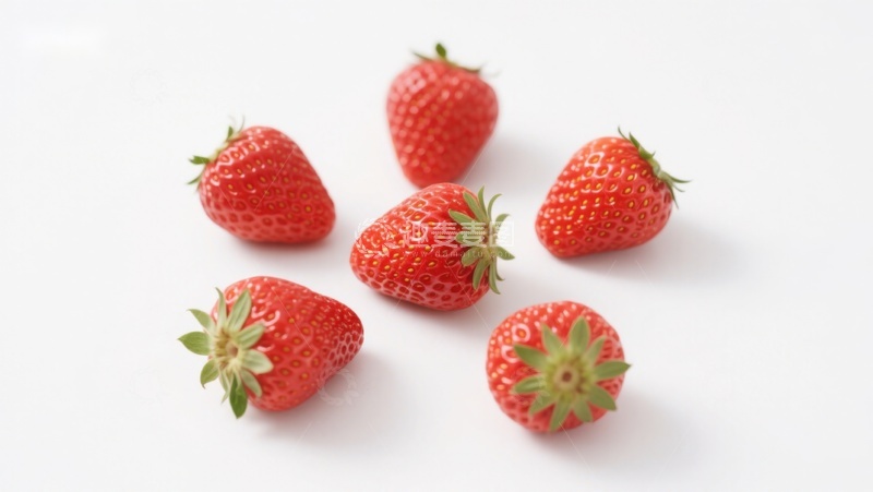 高清大图下载【趣麦麦图】新鲜草莓特写
