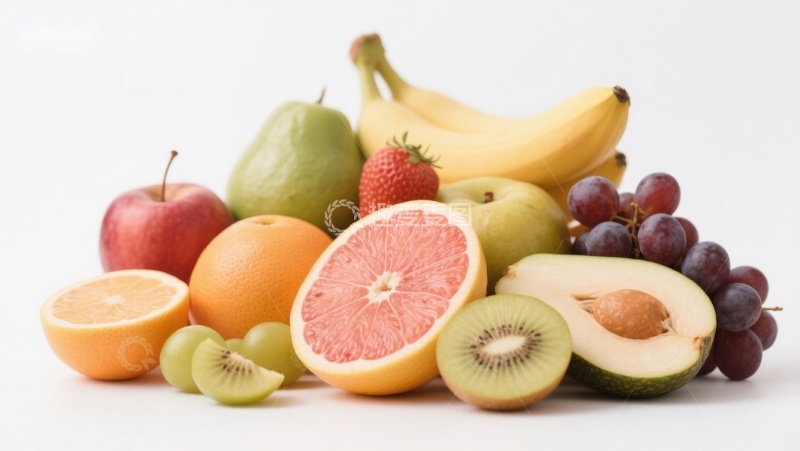 高清大图下载【趣麦麦图】新鲜水果组合展示