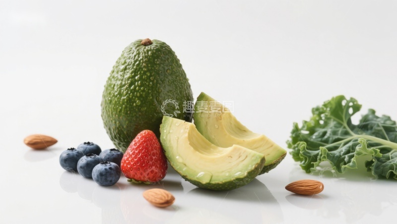 高清大图下载【趣麦麦图】新鲜健康食材组合