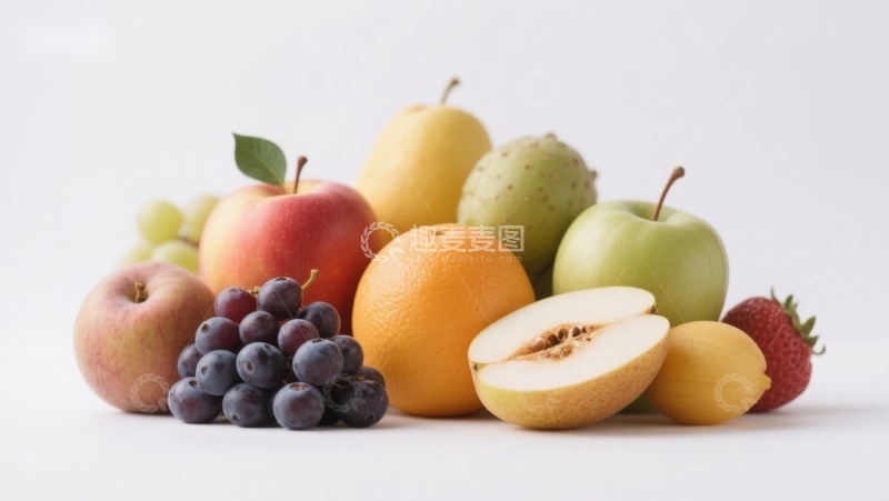 高清大图下载【趣麦麦图】新鲜水果集合展示