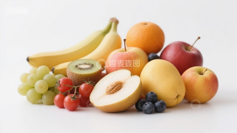 高清大图下载【趣麦麦图】新鲜水果组合展示