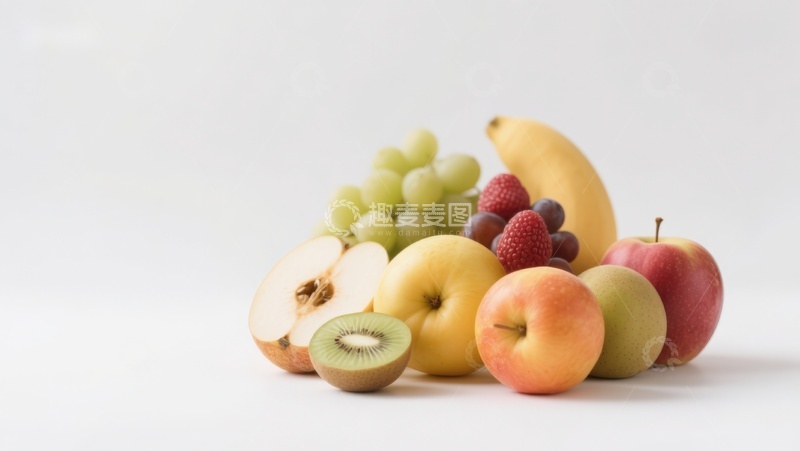 高清大图下载【趣麦麦图】新鲜水果组合展示