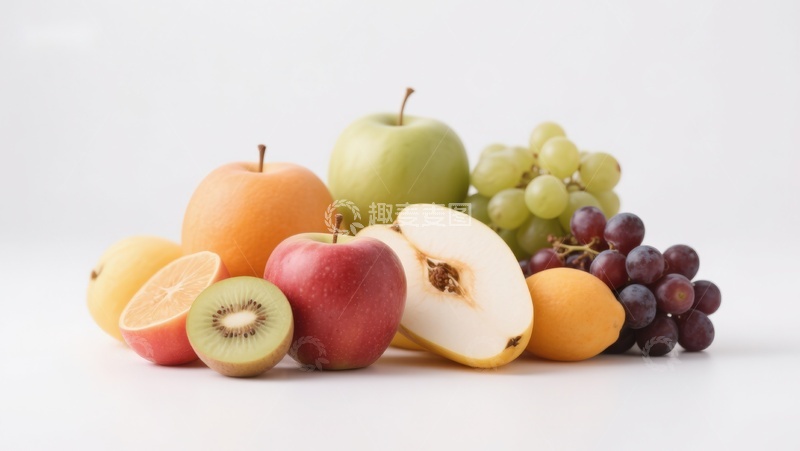 高清大图下载【趣麦麦图】新鲜水果组合展示