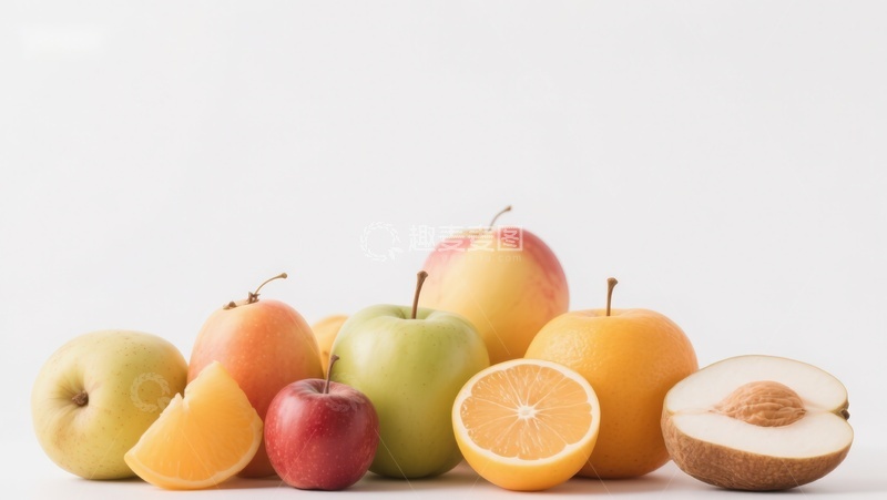 高清大图下载【趣麦麦图】新鲜水果组合展示