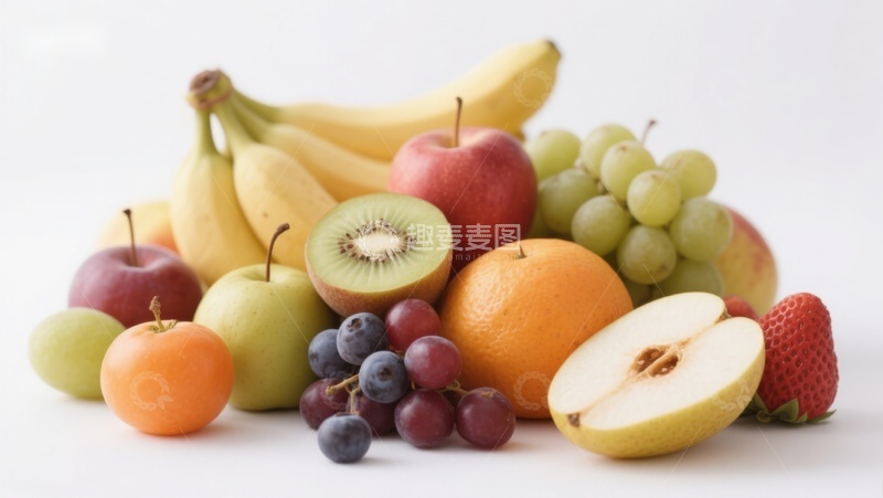 高清大图下载【趣麦麦图】新鲜水果组合展示