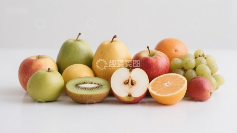 高清大图下载【趣麦麦图】新鲜水果组合展示