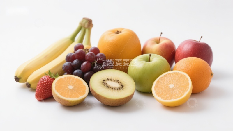 高清大图下载【趣麦麦图】新鲜水果组合展示