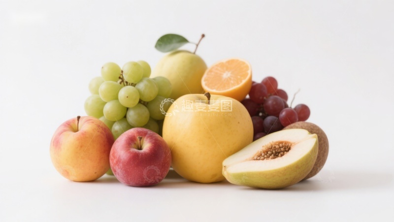 高清大图下载【趣麦麦图】新鲜水果组合展示