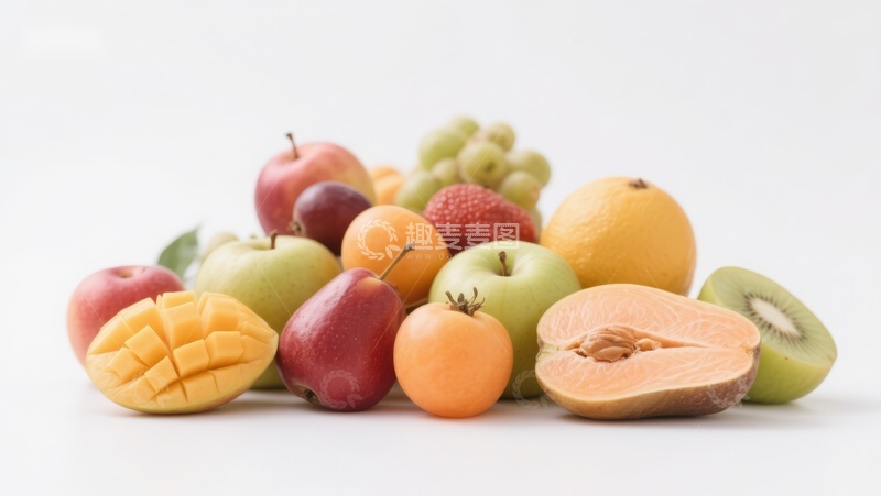 高清大图下载【趣麦麦图】新鲜水果集合展示