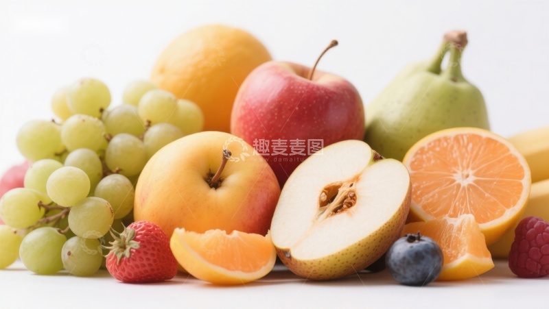 高清大图下载【趣麦麦图】新鲜水果组合展示