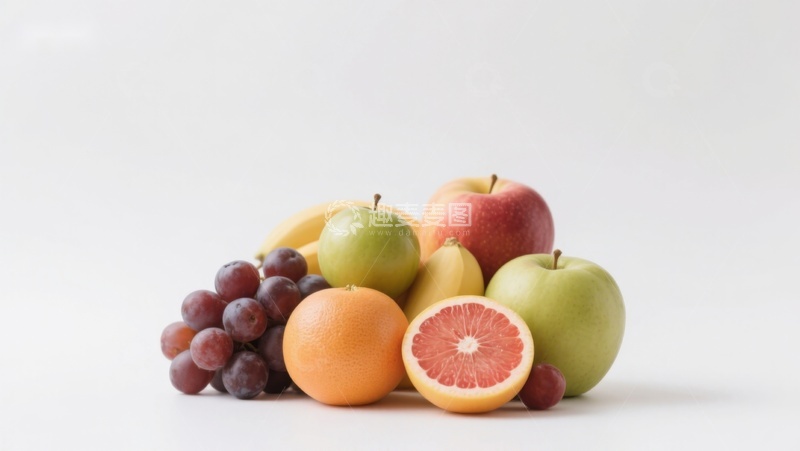 高清大图下载【趣麦麦图】新鲜水果组合展示