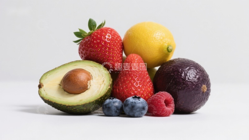 高清大图下载【趣麦麦图】新鲜水果组合展示
