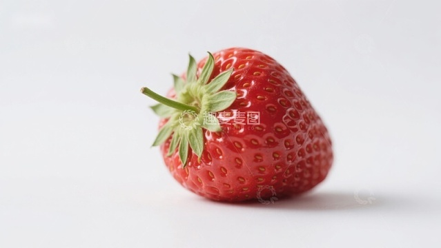 新鲜草莓特写