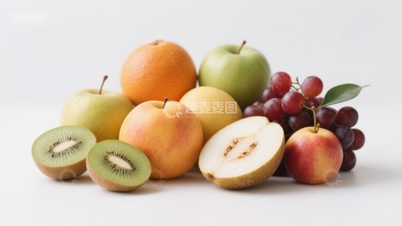 高清大图下载【趣麦麦图】新鲜水果组合展示
